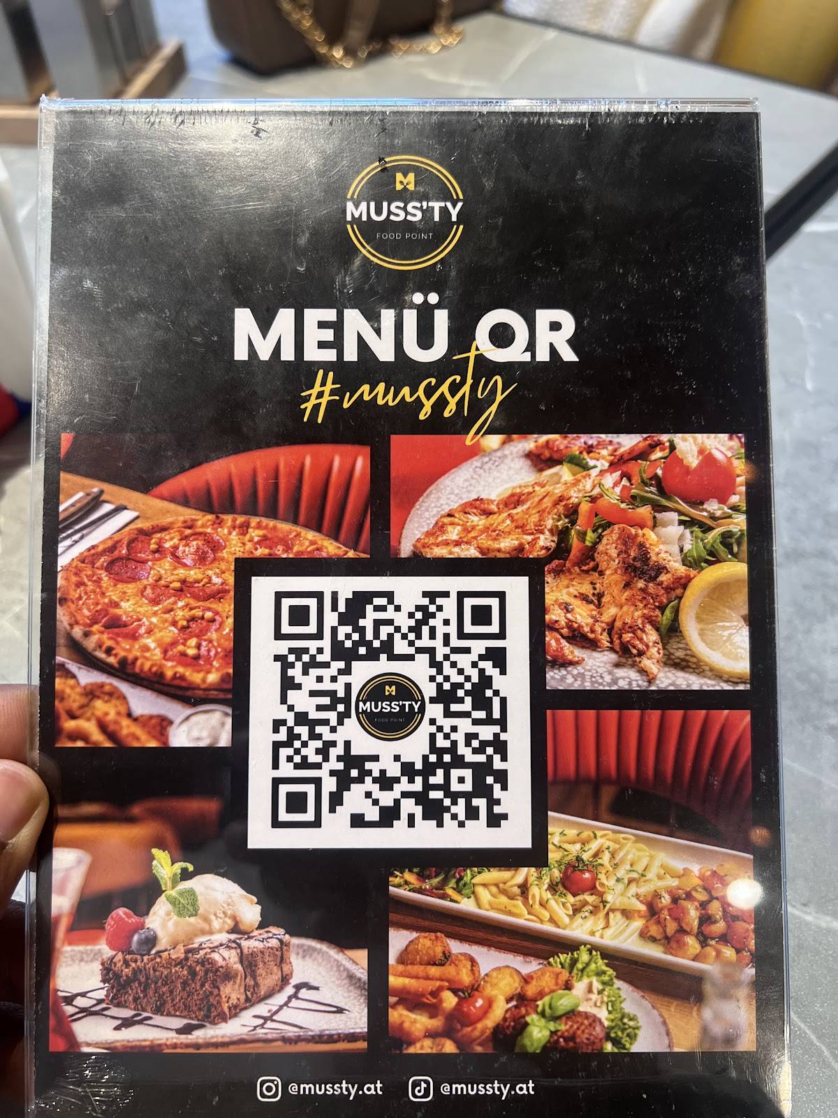 Muss'ty Food Point Restaurant меню