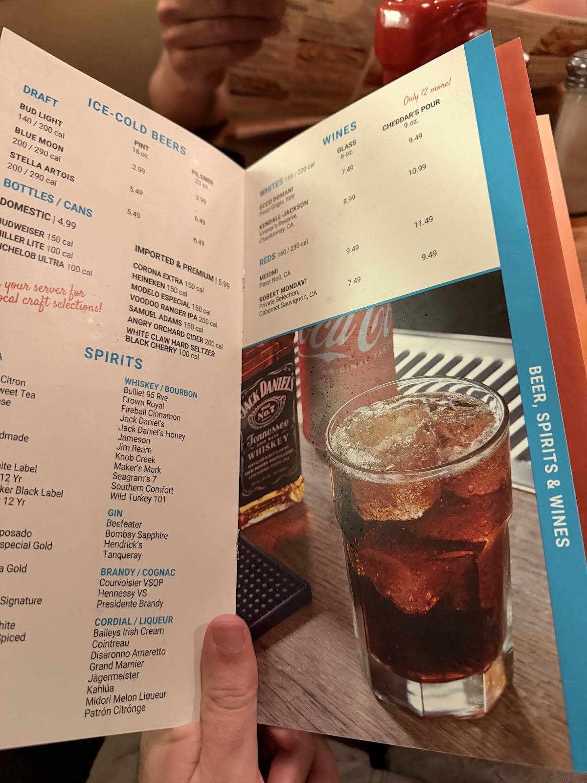 Cheddar's Scratch Kitchen меню