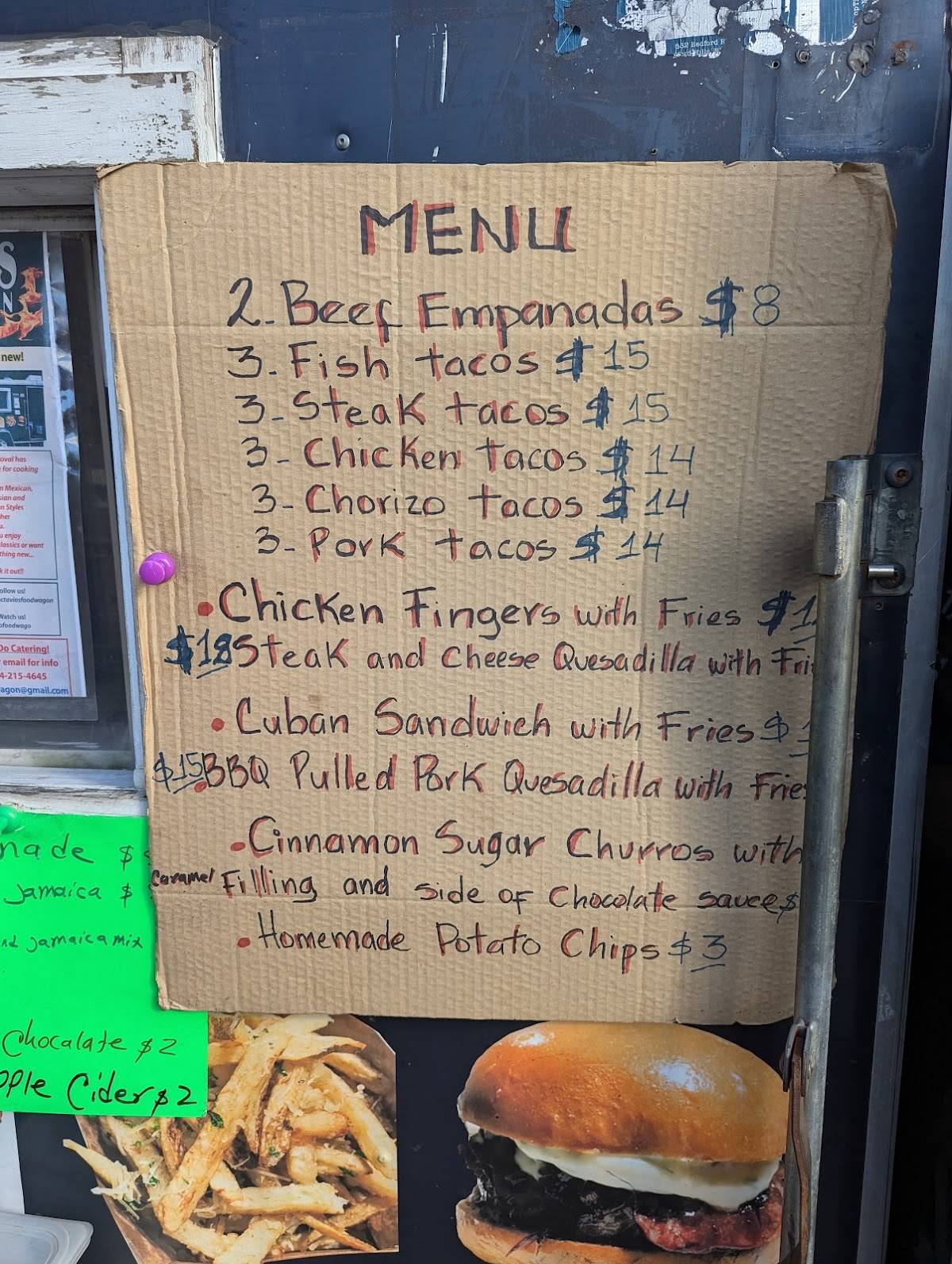 Octavio’s Food Wagon меню