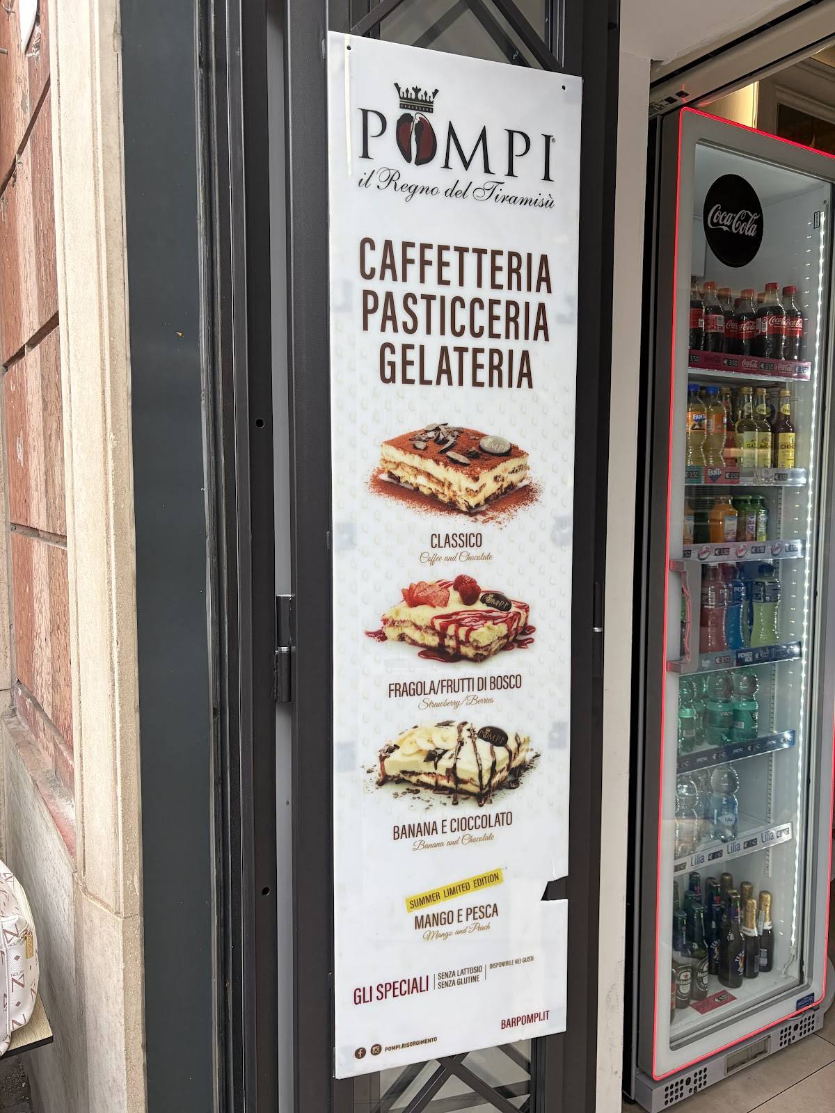 POMPI меню