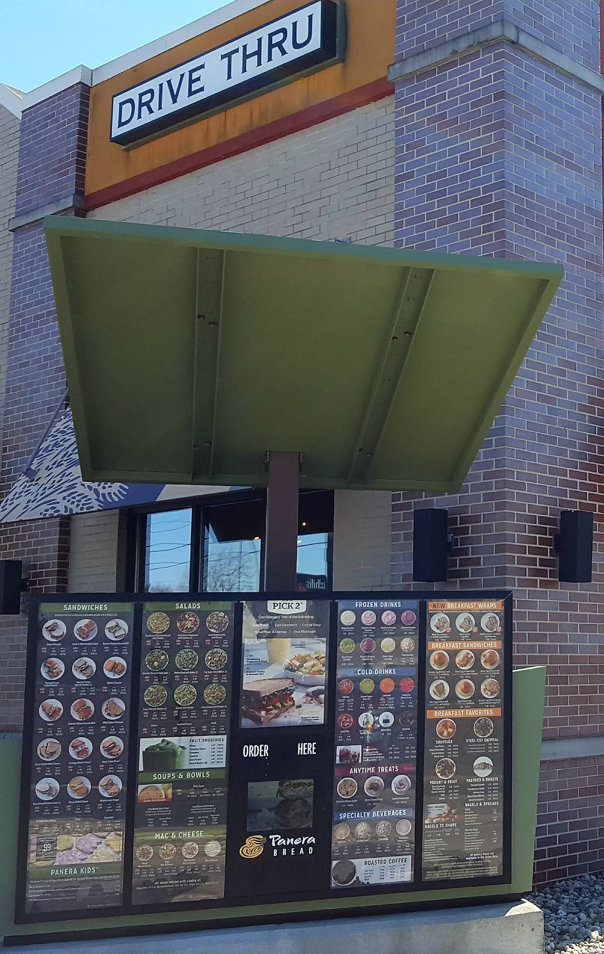 Panera Bread меню