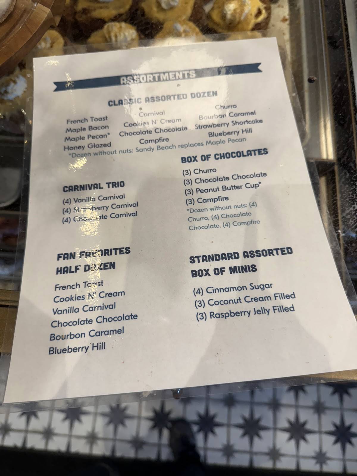 Parlor Doughnuts меню