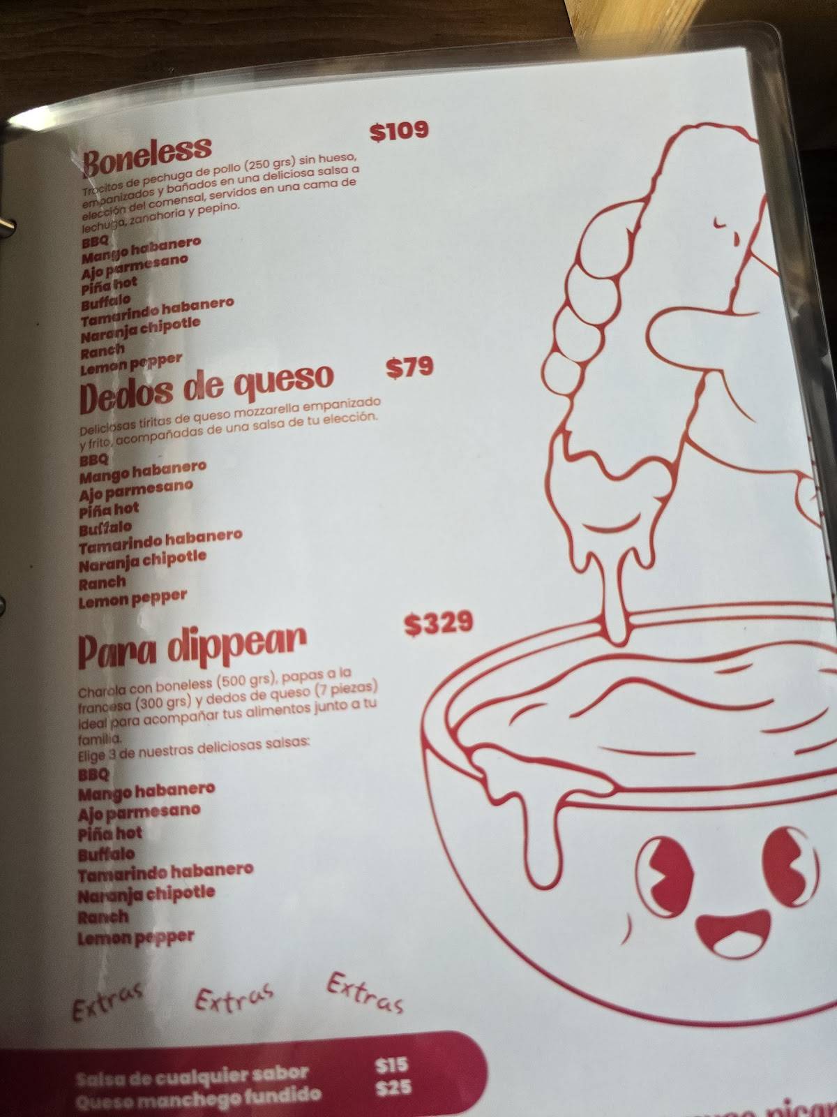 Pastes Roman меню