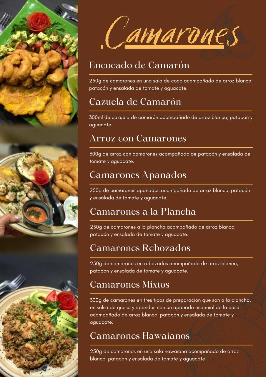Restaurante Más Rico меню