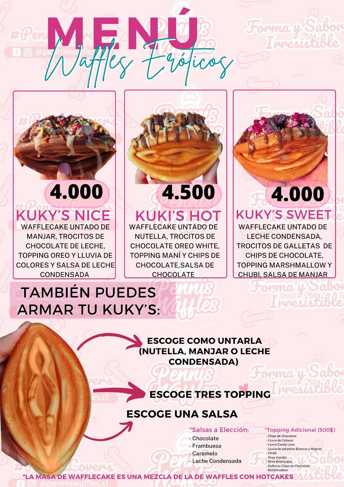 PennisWaffles меню