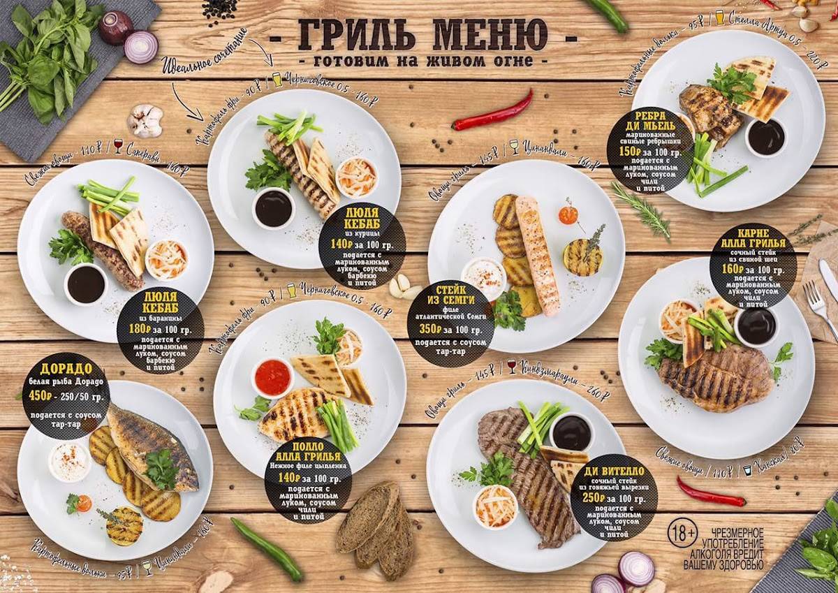 Диваныч меню