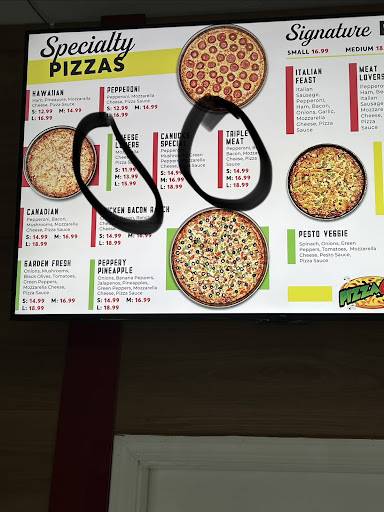 Pizza 64 Maple Ridge меню