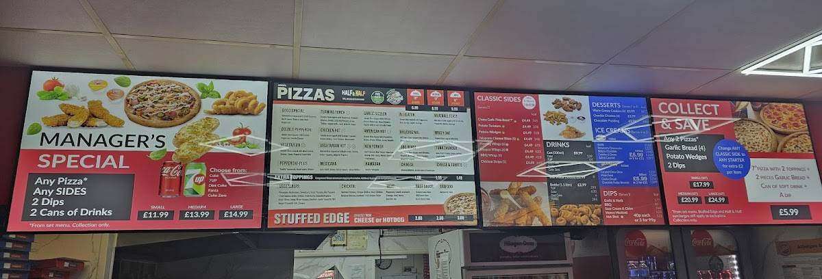 Pizza Go Go Dunstable меню