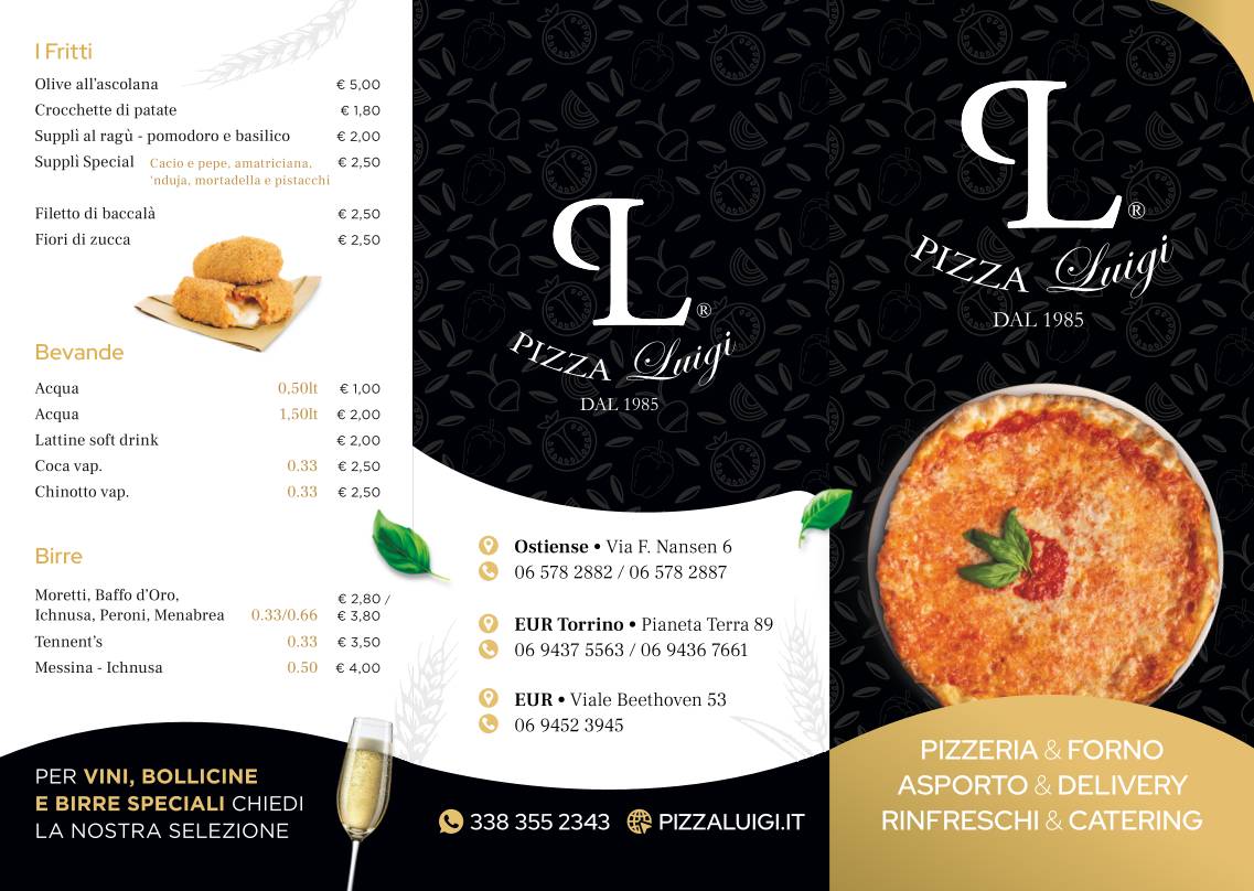 Pizza Luigi меню