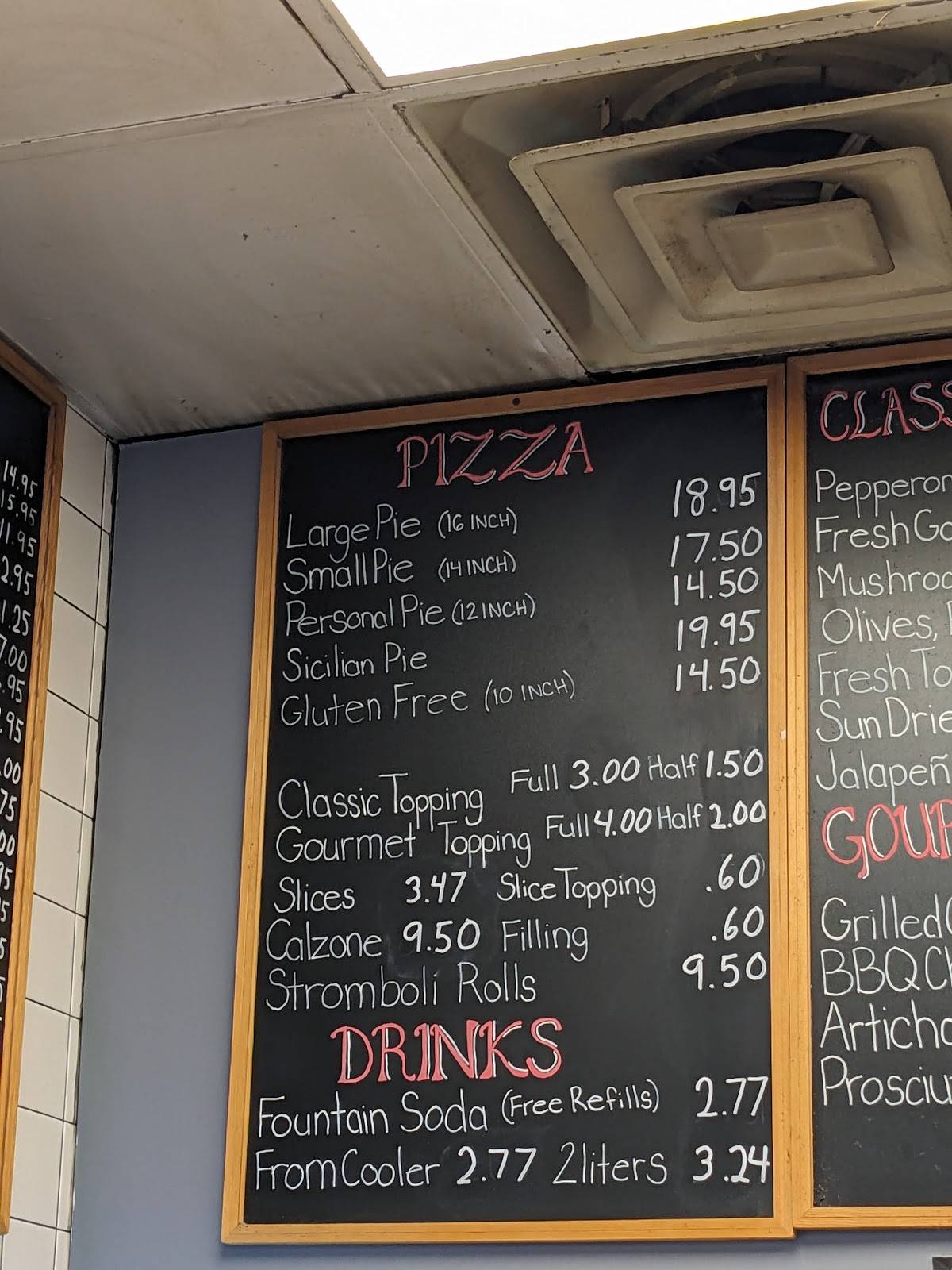 Pizza Phil of Fishkill меню