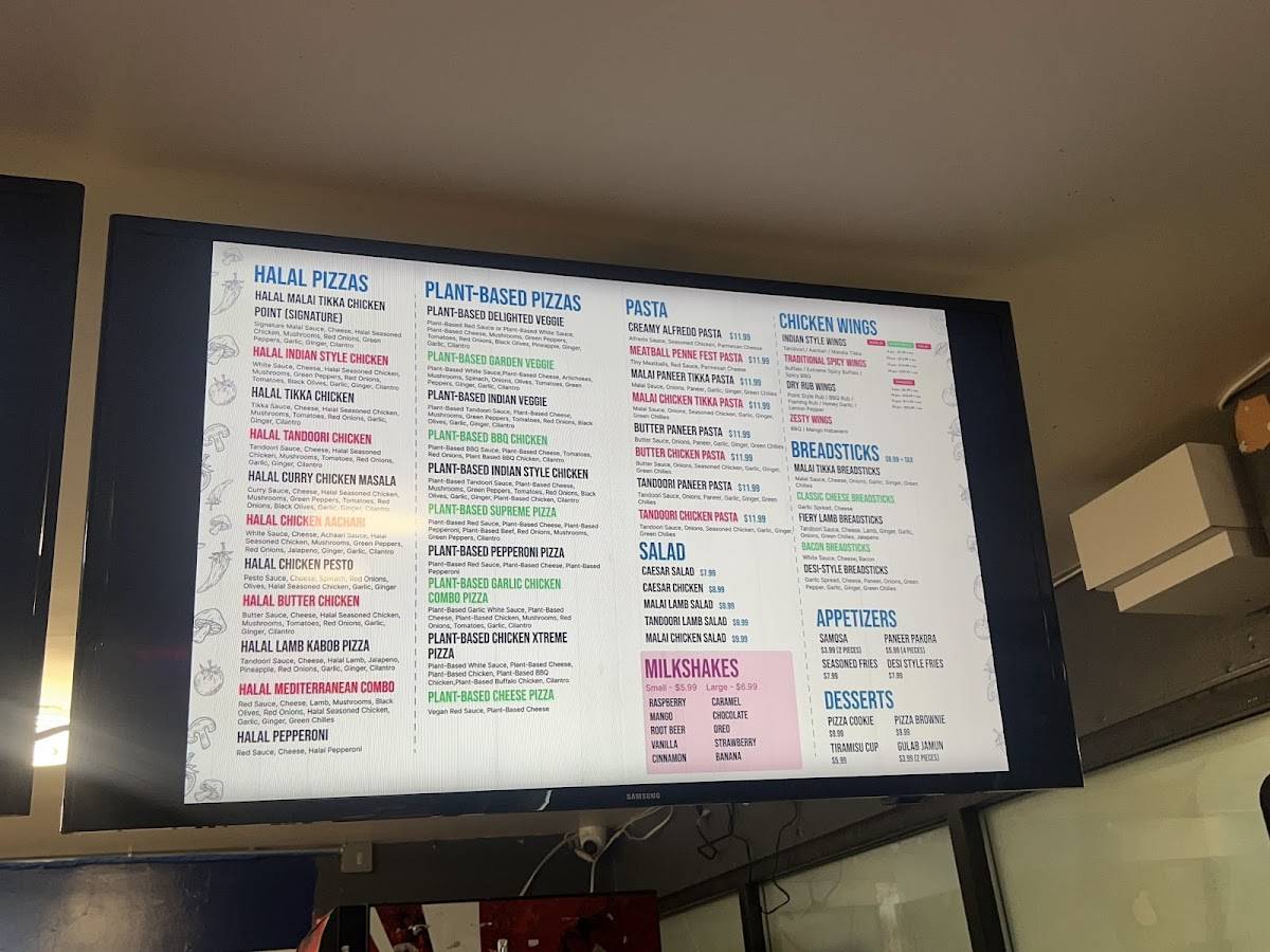 Pizza Point меню