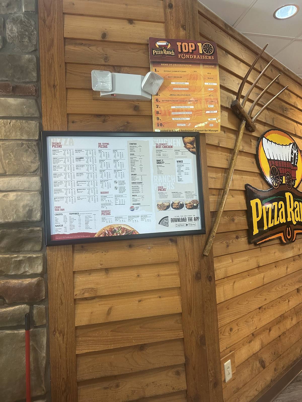 Pizza Ranch меню