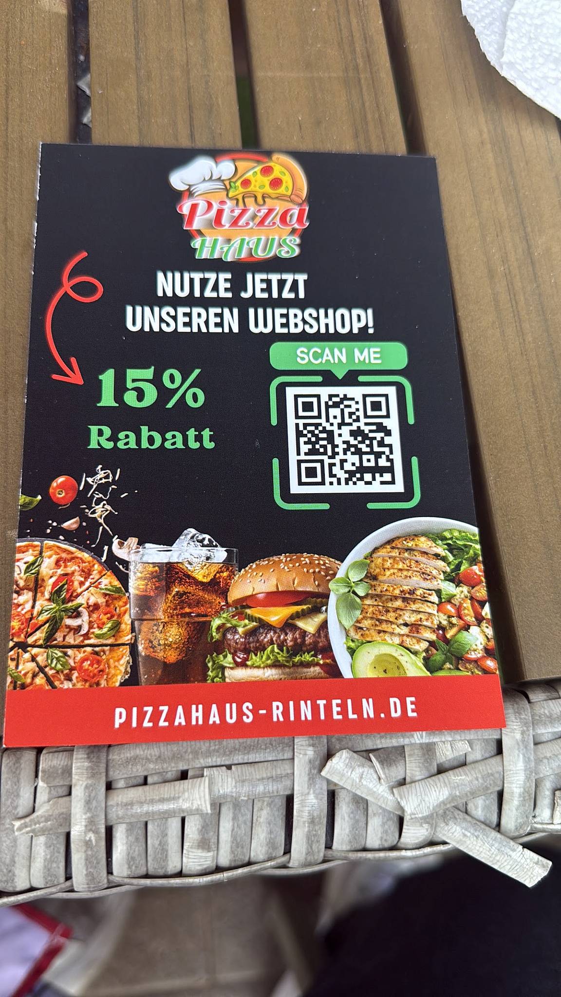 Pizzahaus Rinteln меню
