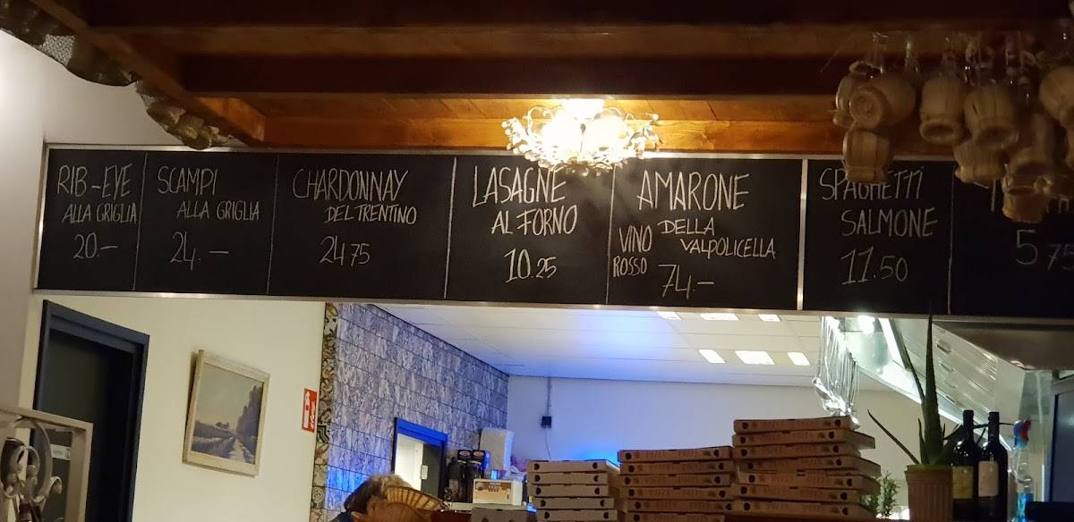 Pizzeria Ristorante Casanova меню