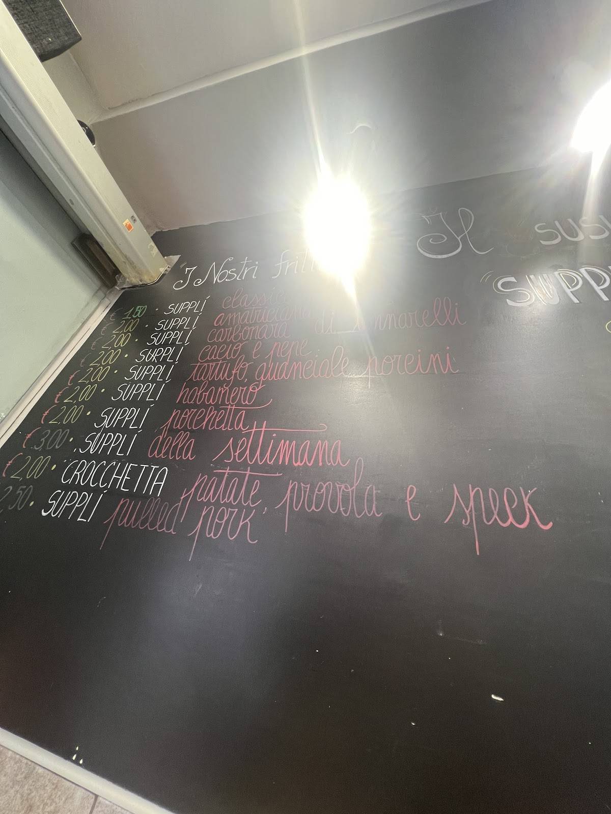 Pizzeria Setaccio меню