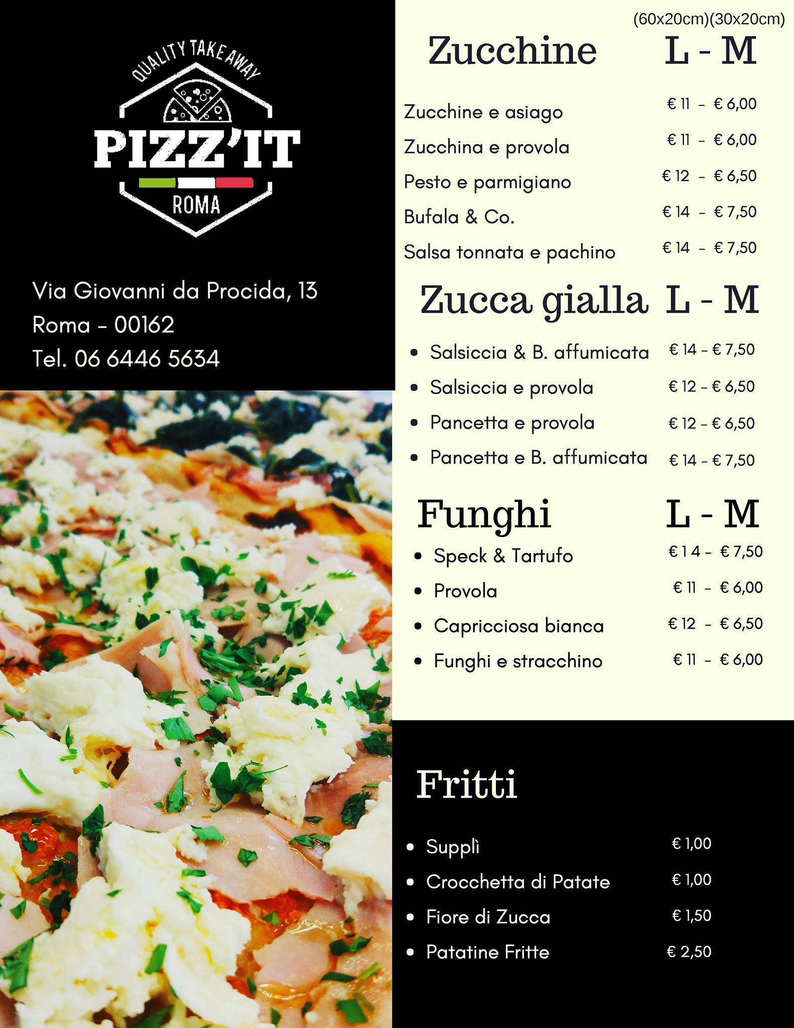 Pizz’it меню