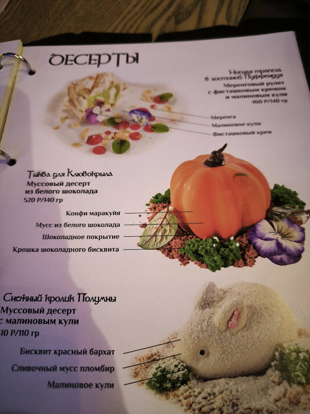 Platforma меню