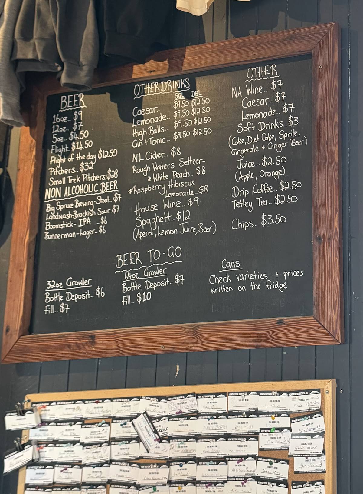 Port Rexton Brewery + Tap Room меню