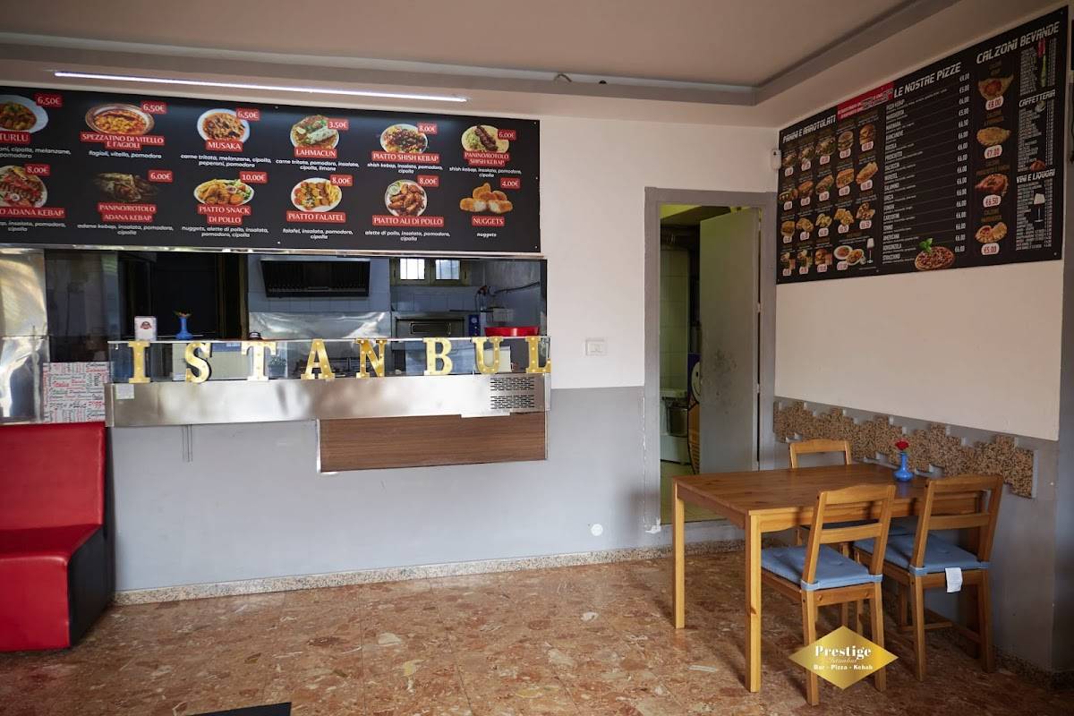 Prestige Bar Ristorante меню