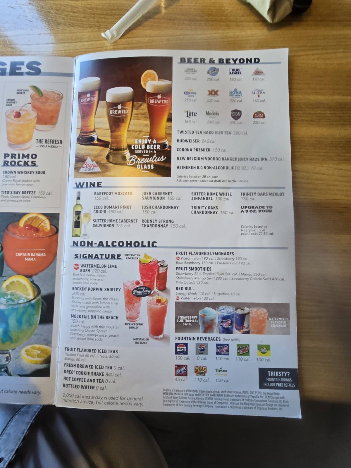 Applebee's Grill + Bar меню