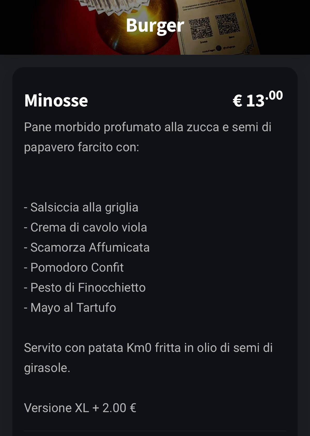 Caffè Giorgia меню