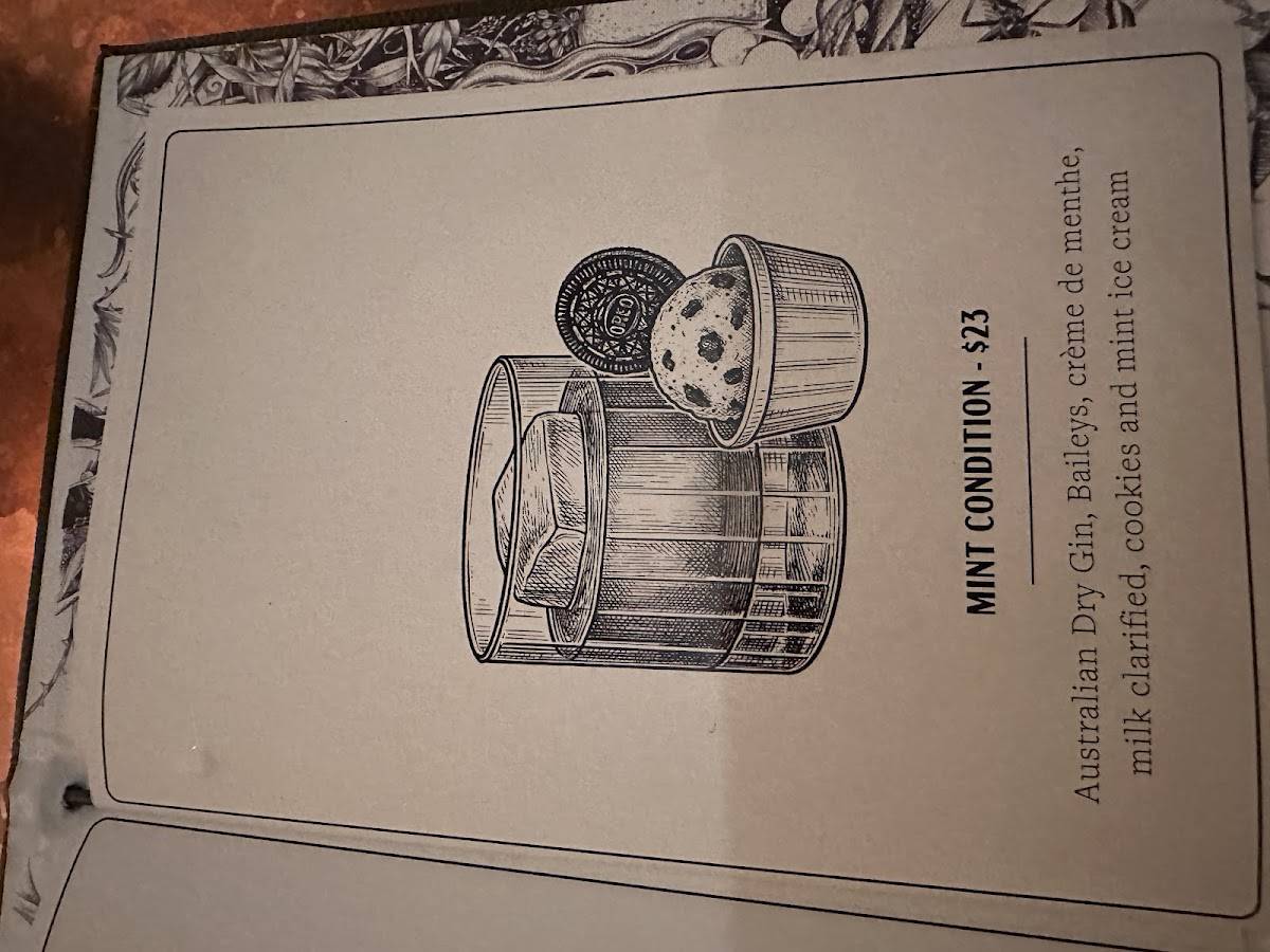 Naught Distilling меню