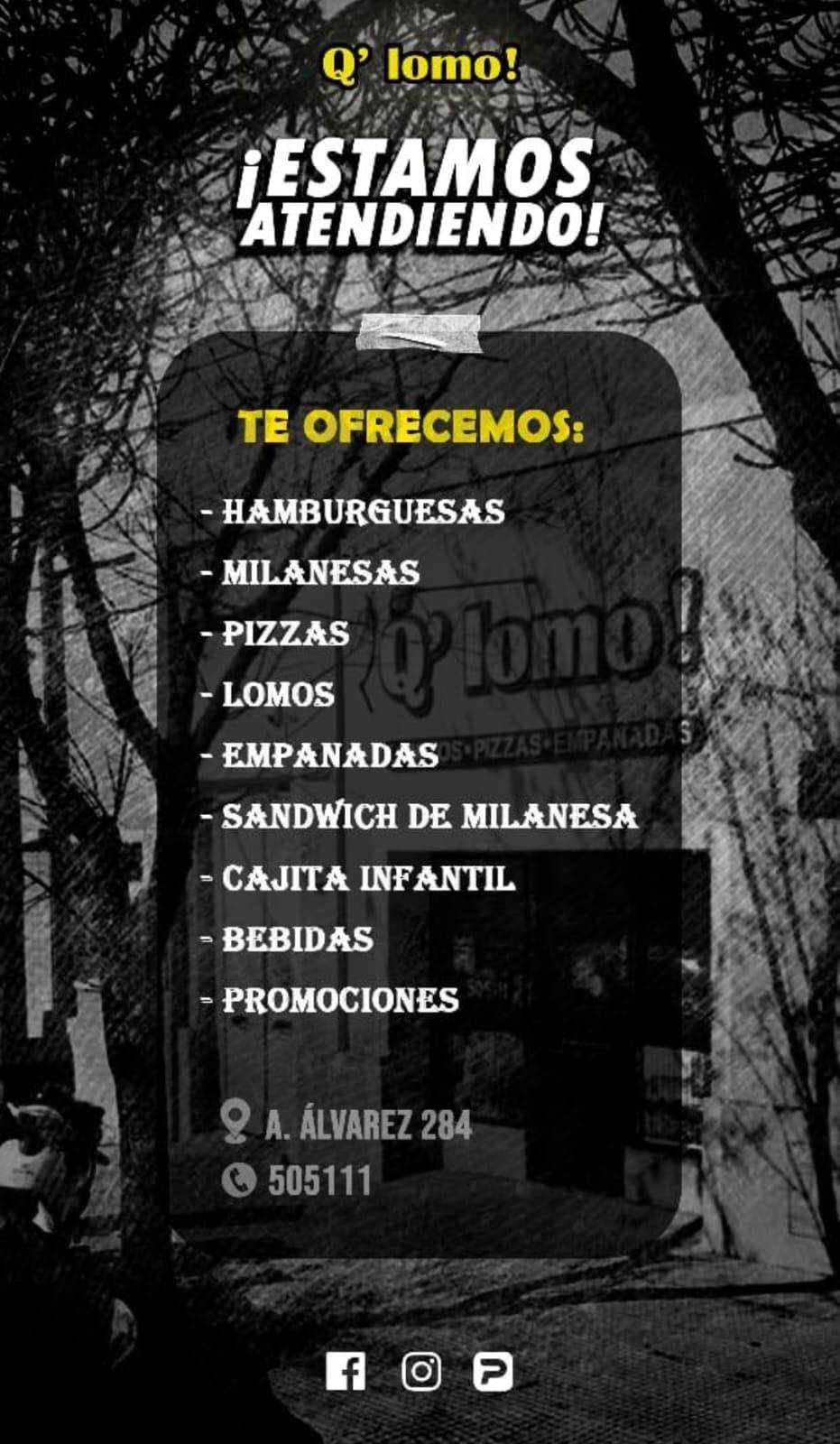 Q’lomo ! меню