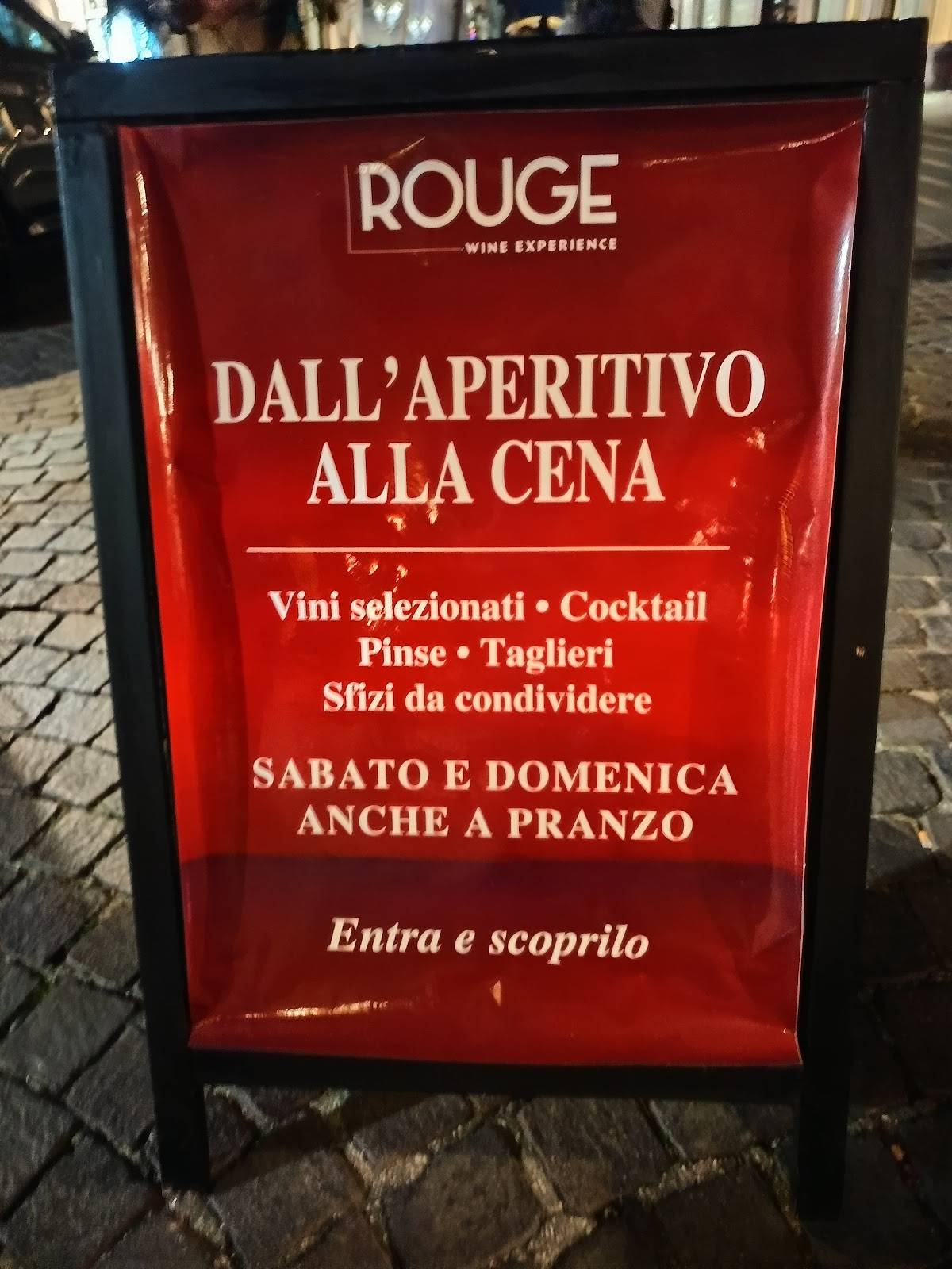 ROUGE меню