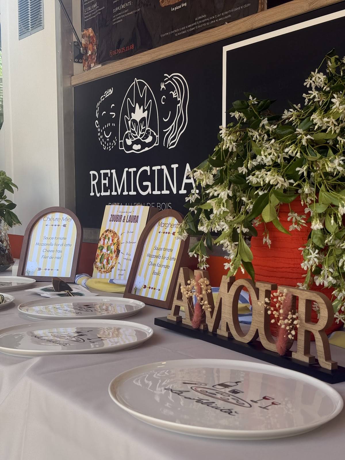 Remigina меню