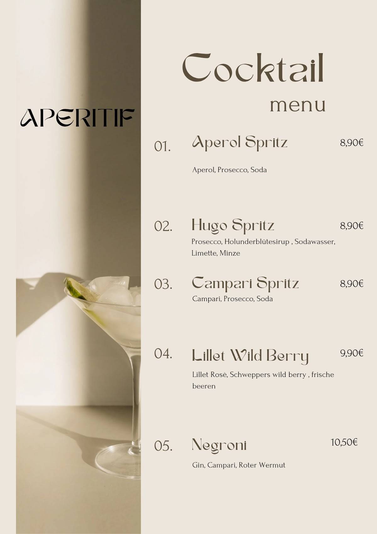 Restaurant Athen меню