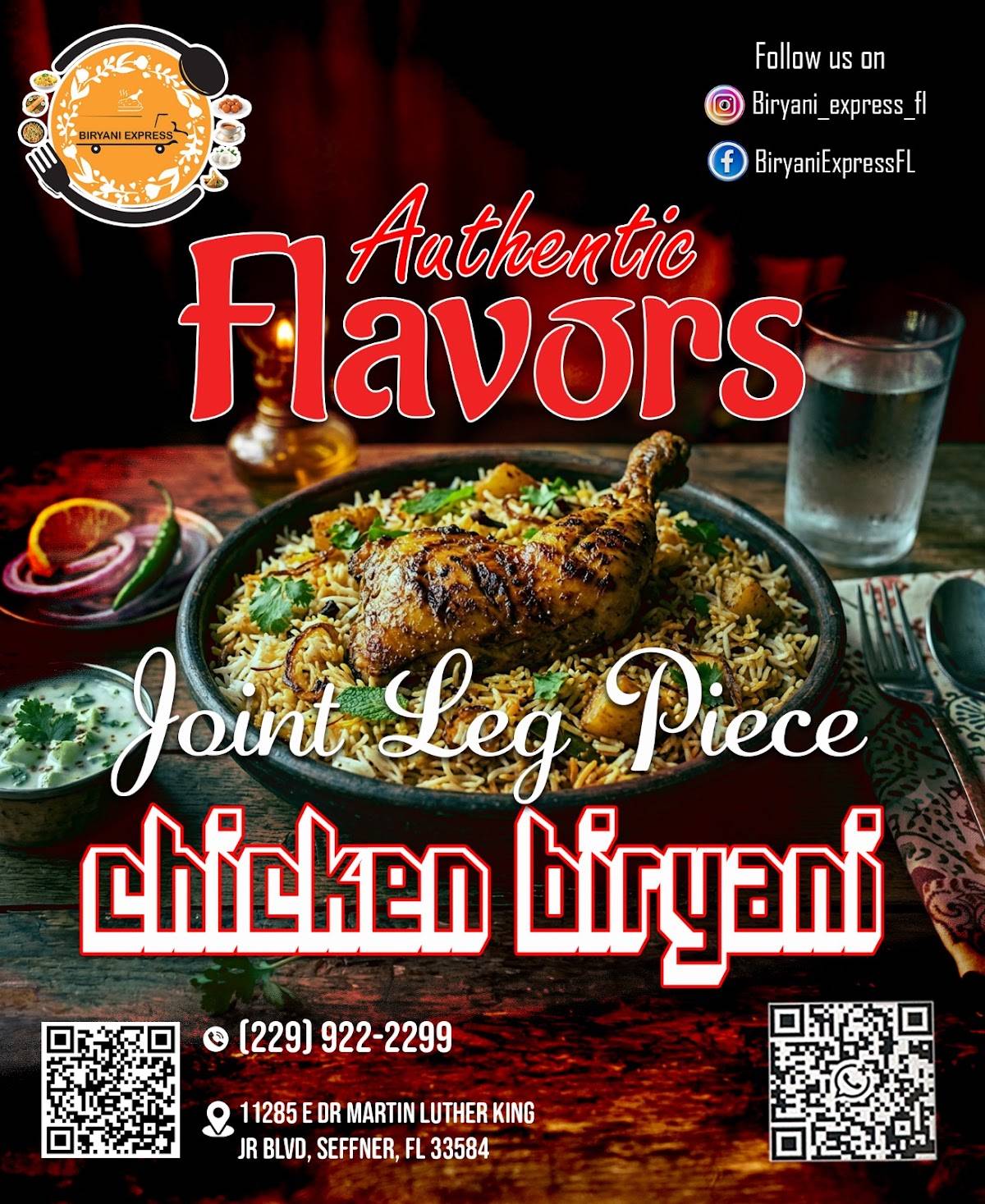 Biryani Express меню