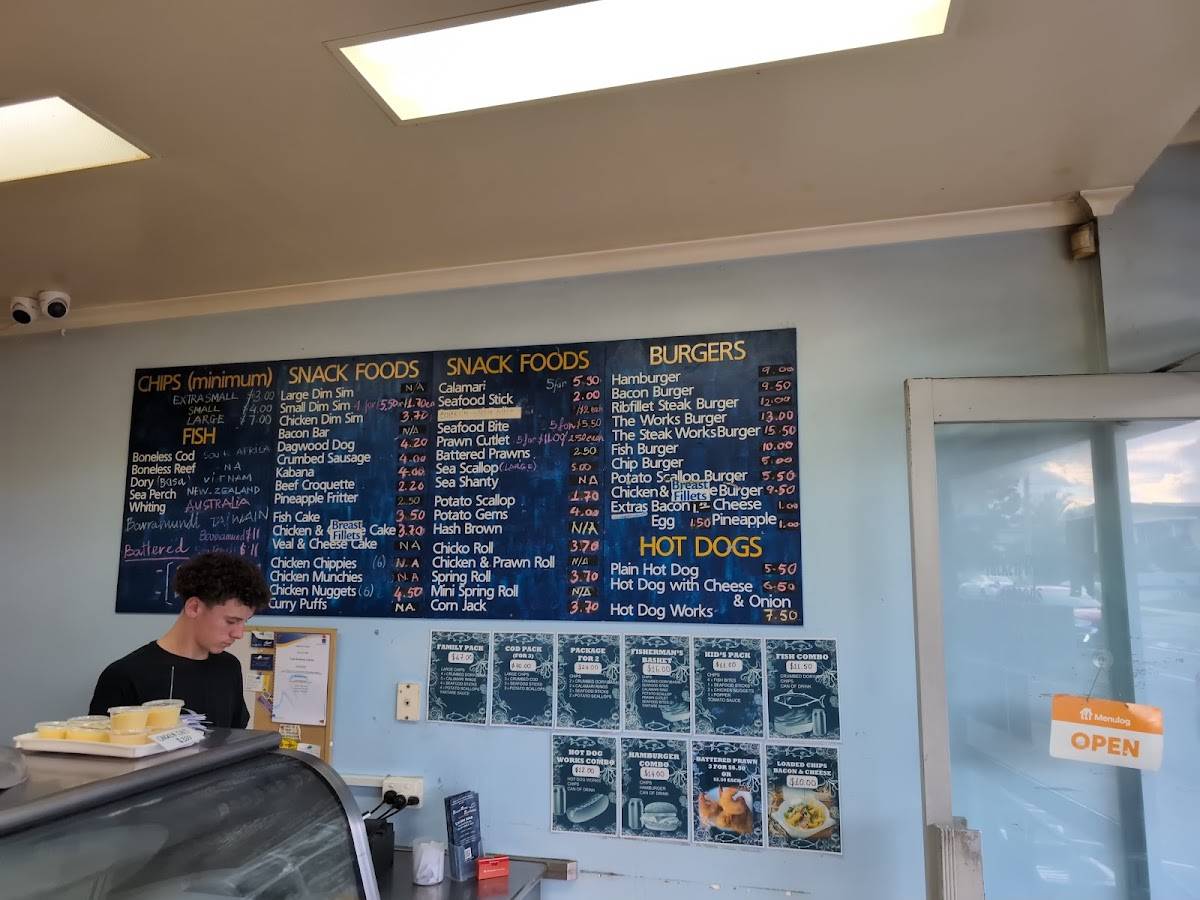Bracken Ridge Seafoods меню