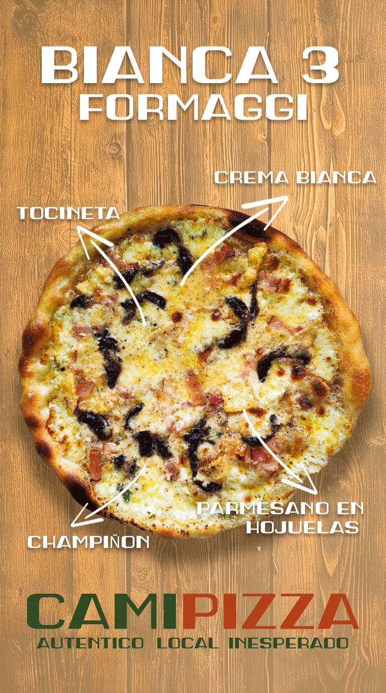 CAMIPIZZA MÉRIDA меню
