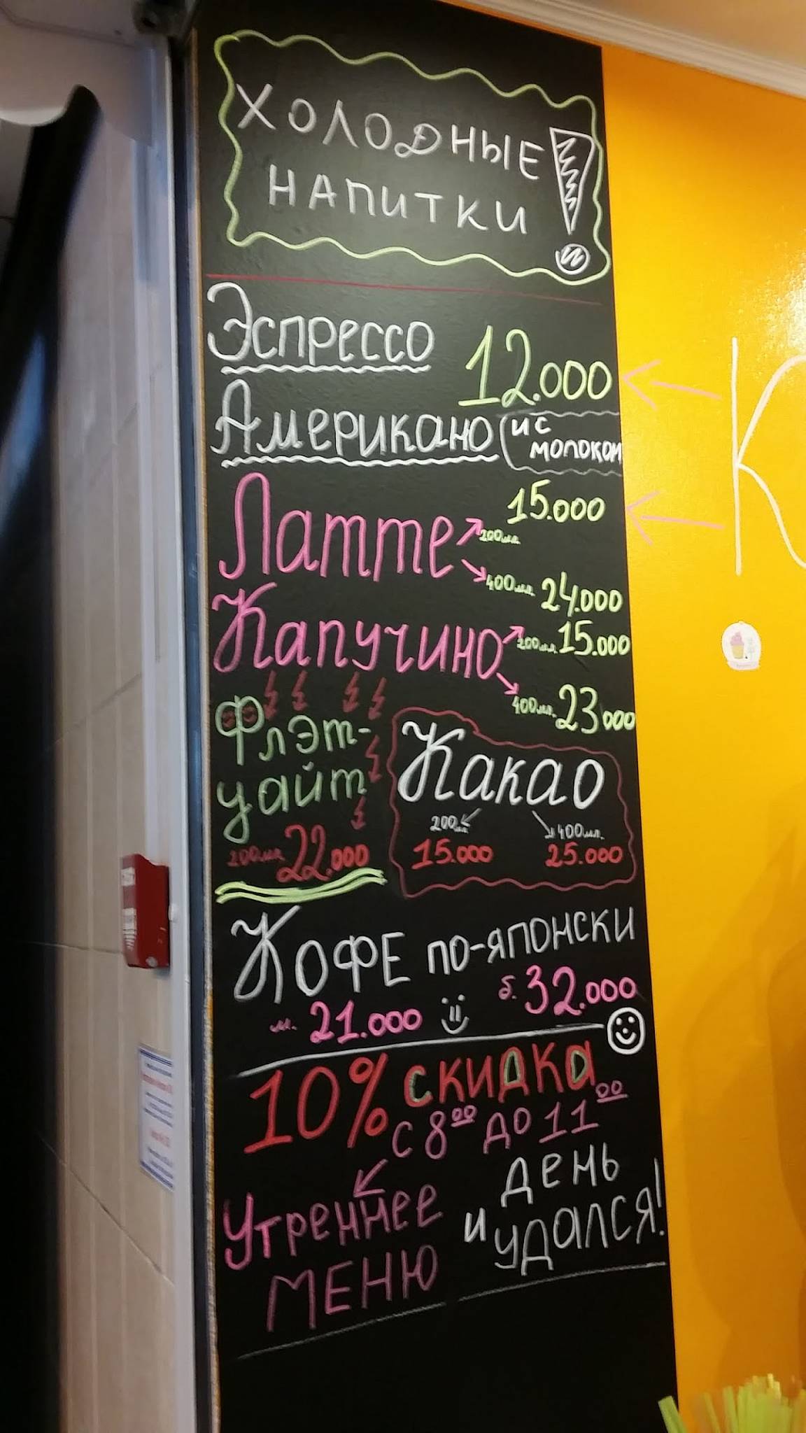 Coffee Point меню