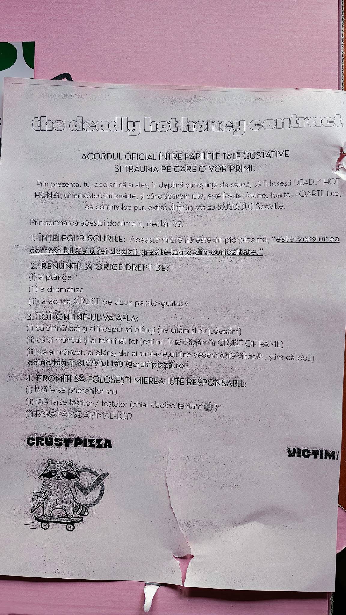Crust pizza меню