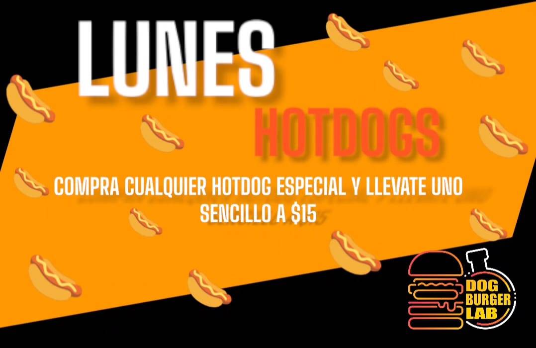 Dog Burger Lab меню