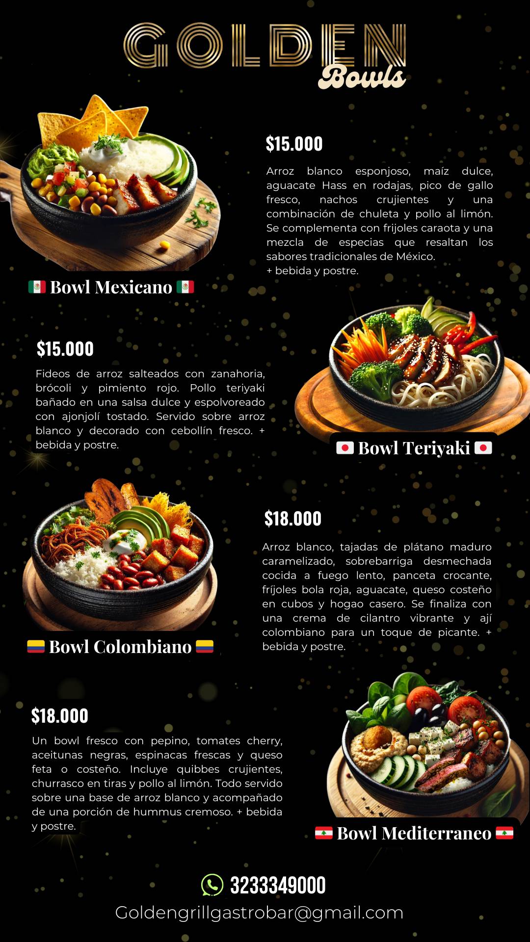 GOLDEN GRILL меню