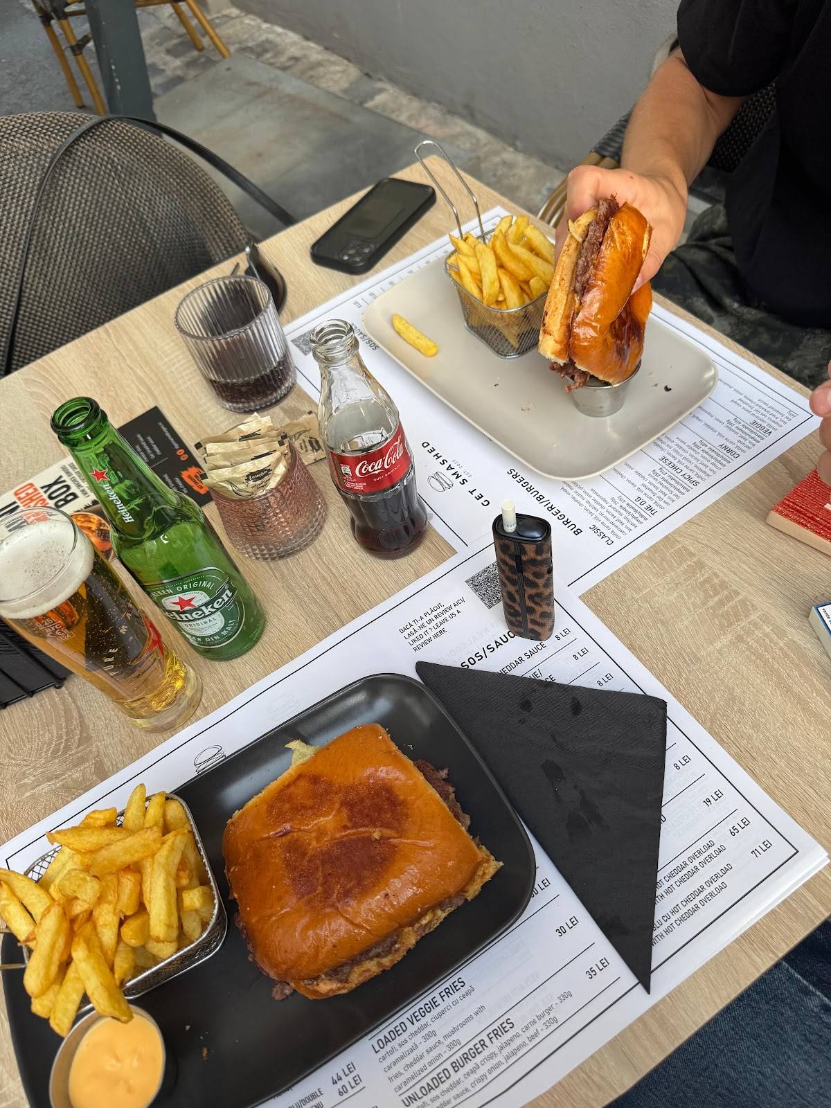 Get Smashed Burger меню