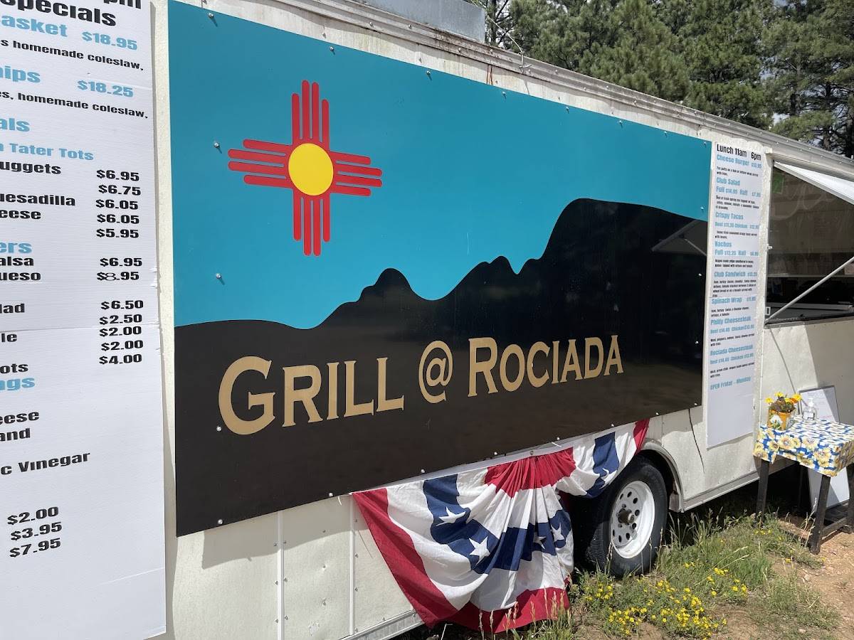 Grill @ Rociada меню
