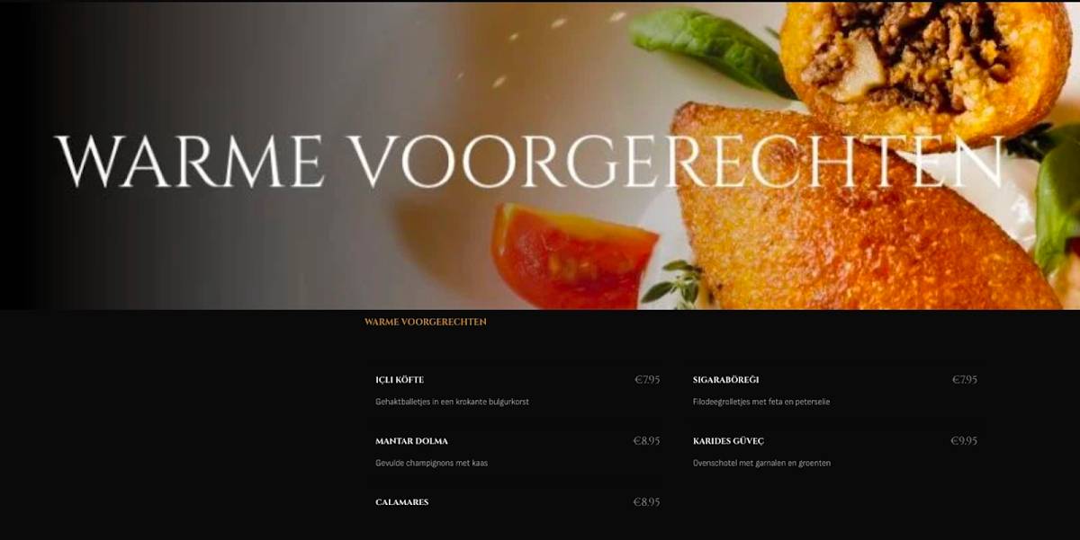 IQRAM Restaurant меню