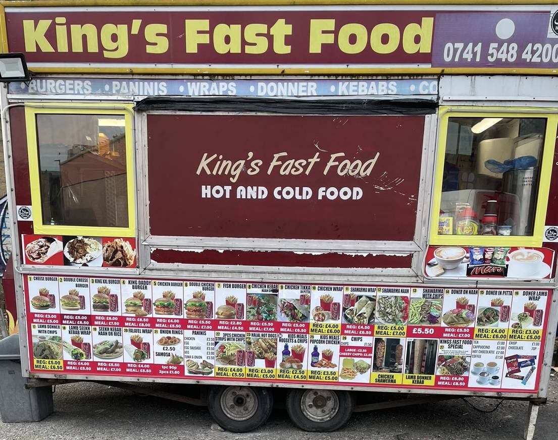King's Fast Food меню