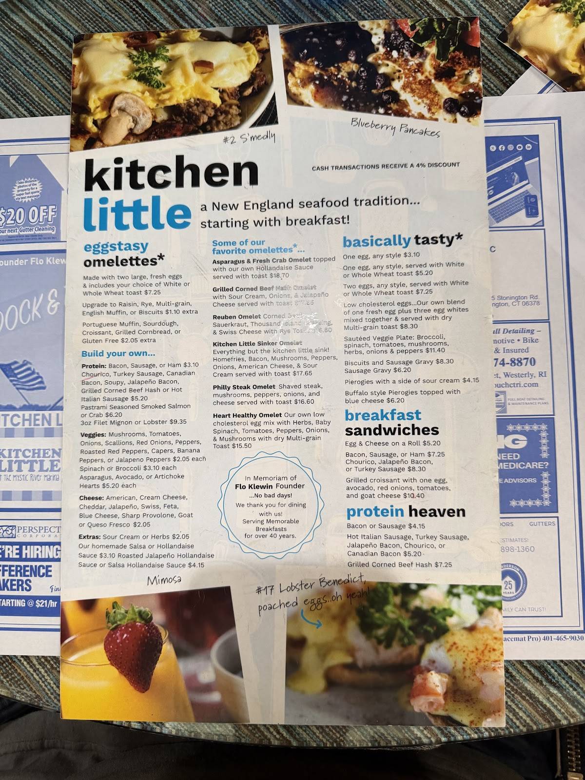 Kitchen Little меню