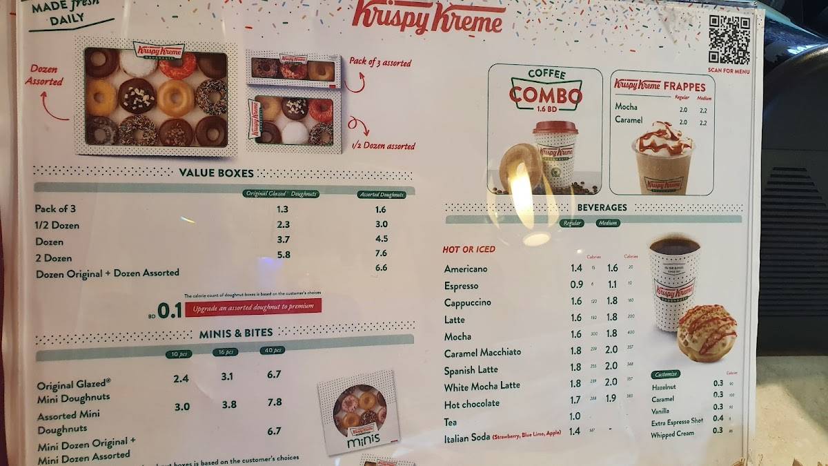 Krispy Kreme Lulu Bukwara меню