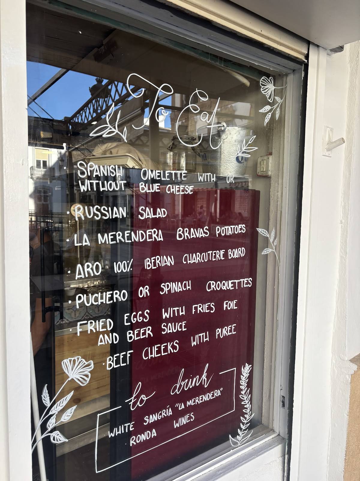 La Merendera меню
