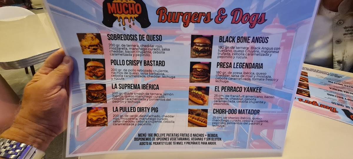 MUCHO меню