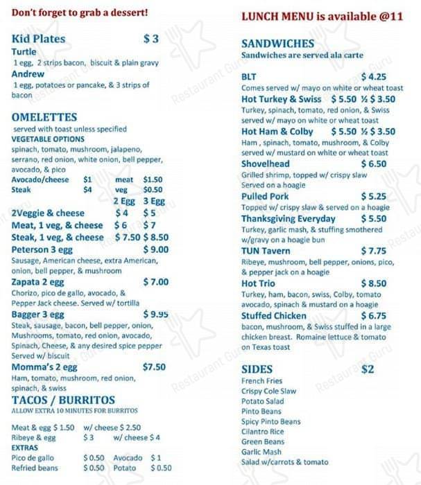 Mama Jean's Kitchen меню