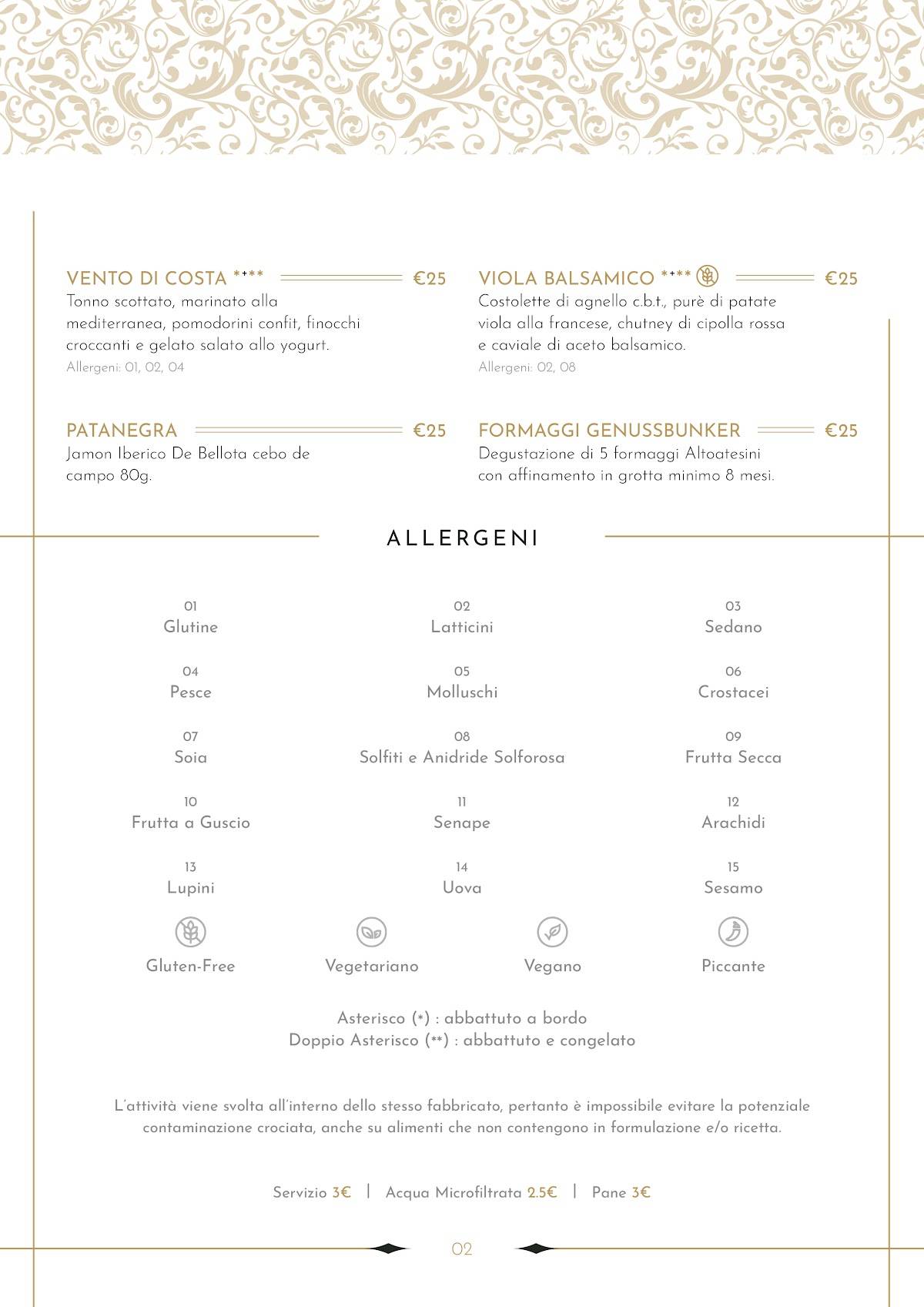 Notramè Bistrot меню