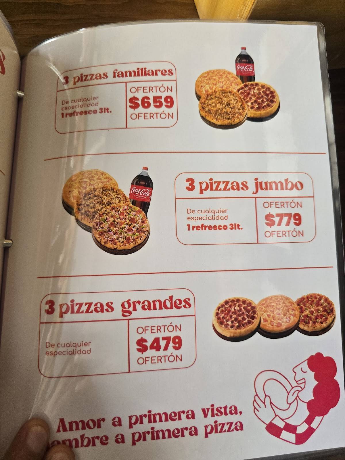 Pastes Roman меню