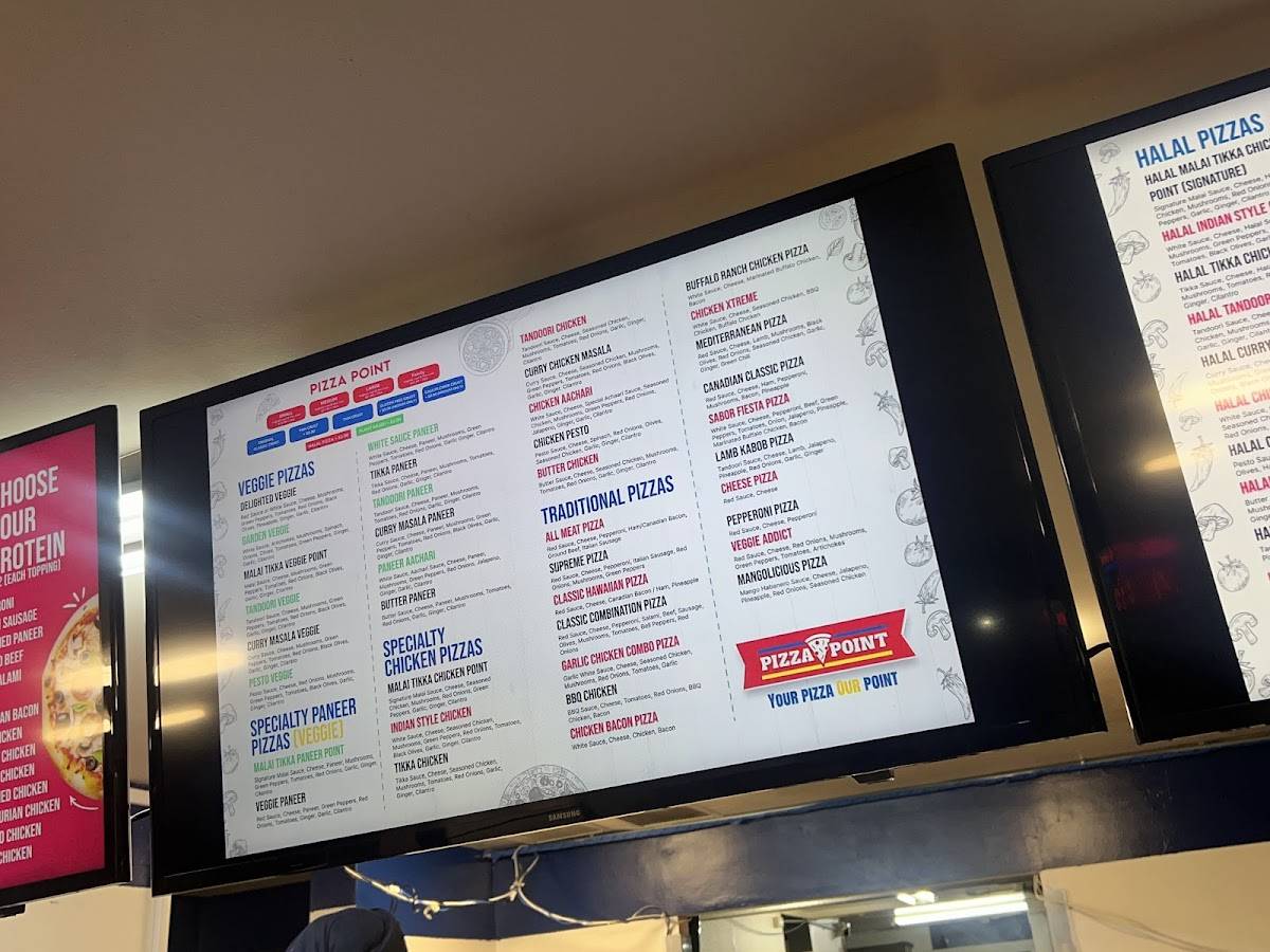 Pizza Point меню