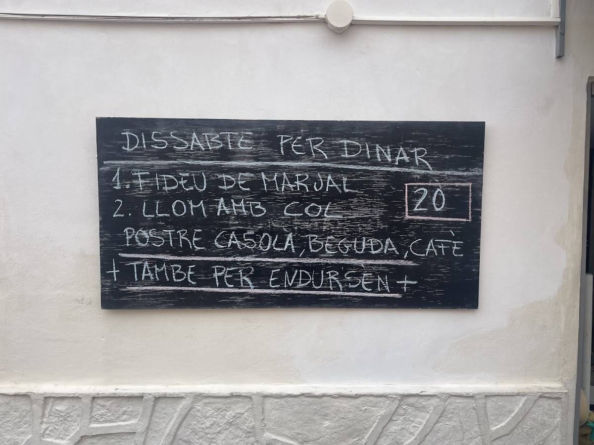 Plaça 10 меню